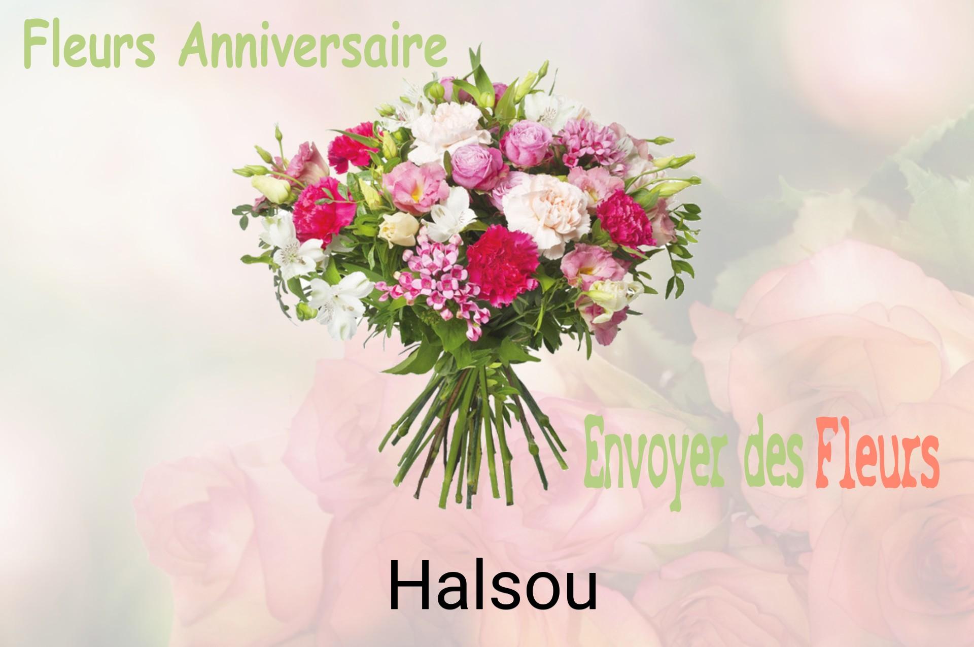 Bouquet de fleurs d’anniversaire livré à Halsou