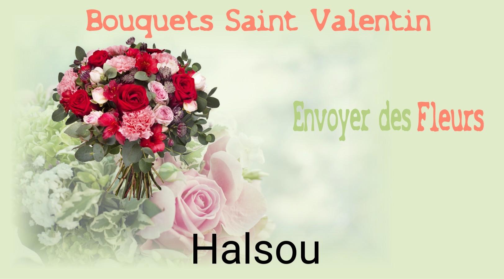 Roses de Saint-Valentin livrées à Halsou
